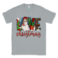 Heather Grey love christmas Classic Tee - FaDigitalArtStudio