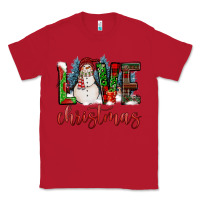Red love christmas Classic Tee - FaDigitalArtStudio