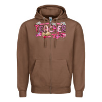 Chestnut breast cancer teacher Zipper Hoodie - Artiststas