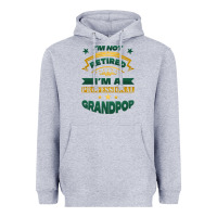 Heather Grey i'm not retired i'm a professional grandpop Heavyweight Hoodie - Jasminsmagicworld