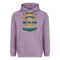 Lavender i'm not retired i'm a professional grandpop Heavyweight Hoodie - Jasminsmagicworld