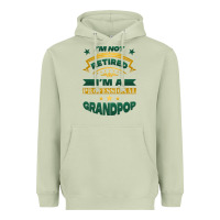 Matcha i'm not retired i'm a professional grandpop Heavyweight Hoodie - Jasminsmagicworld