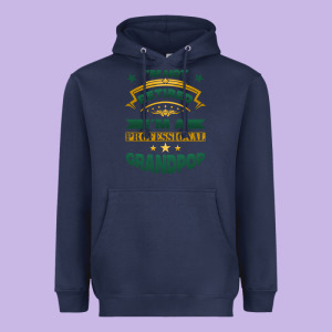 I'm Not Retired I'm A Professional Grandpop Heavyweight Hoodie Designed By Jasminsmagicworld