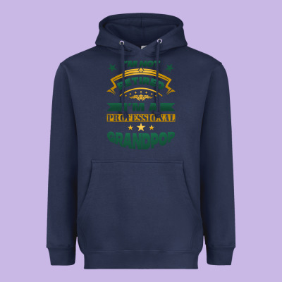 I'm Not Retired I'm A Professional Grandpop Heavyweight Hoodie Designed By Jasminsmagicworld