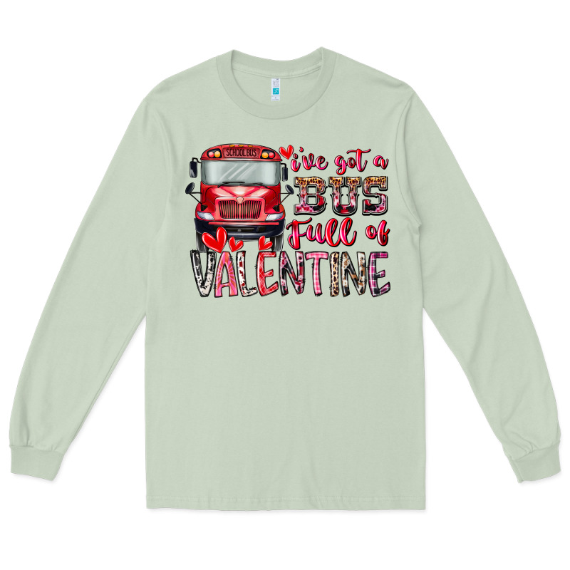 I've Got Bus Full Of Valentine Long Sleeve Tee by RacoonDesign | Teevron