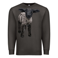 Smoke suffolk baby sheep Premium Sweatshirt - LillyAllenDesigns