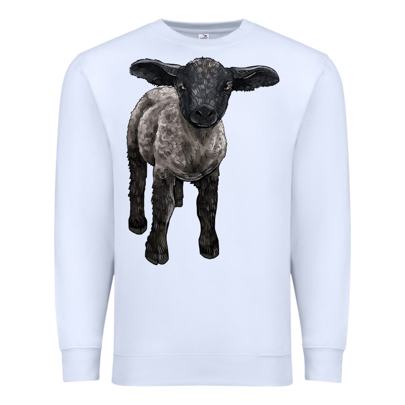 Suffolk Baby Sheep Premium Sweatshirt by LillyAllenDesigns | Teevron