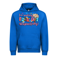 Cobalt i'm reading fuck off respectfully Urban Hoodie - Artiststas