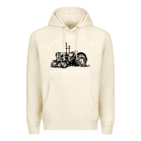 Tofu I'D Rather Be On My Tractor Premium Hoodie - Bettercallsaul