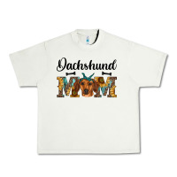 Pistachio western dachshund mom Urban Heavy Tee - RanaPortraitStore