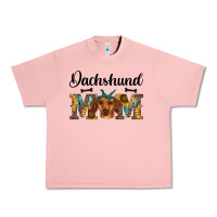 Salmon western dachshund mom Urban Heavy Tee - RanaPortraitStore