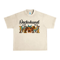 Sandshell western dachshund mom Urban Heavy Tee - RanaPortraitStore