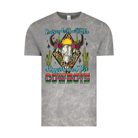 Cloud Rock raising hell with the hippies and the cowboys Vintage Tee - Zillion Design Studio