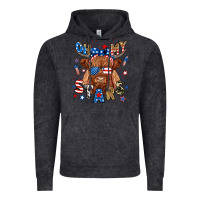 Vintage Black oh my stars highland cow Vintage Hoodie - RanaPortraitStore