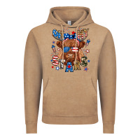 Vintage Coffee oh my stars highland cow Vintage Hoodie - RanaPortraitStore