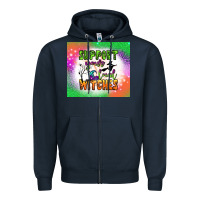 Navy supports your local witches tumbler Zipper Hoodie - BundleAndBundleShop
