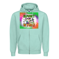 Seafoam supports your local witches tumbler Zipper Hoodie - BundleAndBundleShop