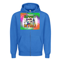 True Royal supports your local witches tumbler Zipper Hoodie - BundleAndBundleShop
