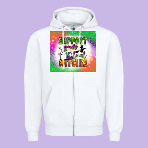 Supports Your Local Witches Tumbler Zipper Hoodie Designed By Bundleandbundleshop