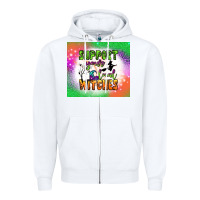 White supports your local witches tumbler Zipper Hoodie - BundleAndBundleShop