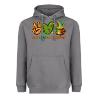 Storm peace love st patricks day Heavyweight Hoodie - NancyCooperArtShop