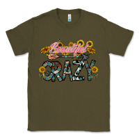 Army Green beautiful crazy Classic Tee - CowhideDigitalArt