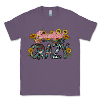 Lavender beautiful crazy Classic Tee - CowhideDigitalArt