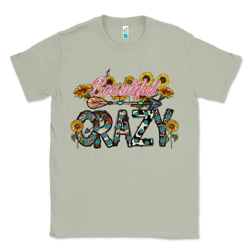 Beautiful Crazy Classic Tee by CowhideDigitalArt | Teevron