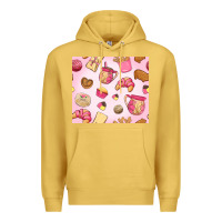 Antique Gold mexican pan dulce Premium Hoodie - MaliasSmallBusiness