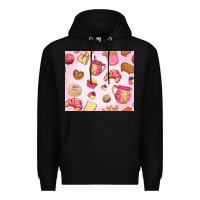 Black mexican pan dulce Premium Hoodie - MaliasSmallBusiness