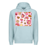 Blue Mist mexican pan dulce Premium Hoodie - MaliasSmallBusiness