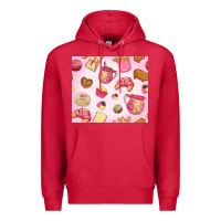 Cardinal mexican pan dulce Premium Hoodie - MaliasSmallBusiness