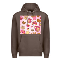 Coffee mexican pan dulce Premium Hoodie - MaliasSmallBusiness