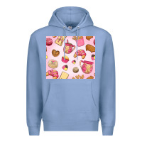 Colony Blue mexican pan dulce Premium Hoodie - MaliasSmallBusiness