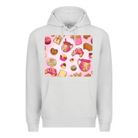 Dove Grey mexican pan dulce Premium Hoodie - MaliasSmallBusiness