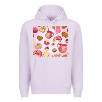 Lilac mexican pan dulce Premium Hoodie - MaliasSmallBusiness