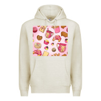 Oatmeal Heather mexican pan dulce Premium Hoodie - MaliasSmallBusiness