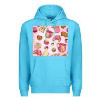 Ocean Blue mexican pan dulce Premium Hoodie - MaliasSmallBusiness