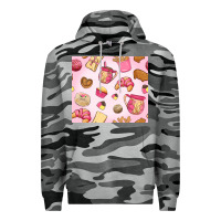 Slate Camo mexican pan dulce Premium Hoodie - MaliasSmallBusiness