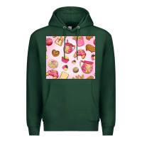 Sports Green mexican pan dulce Premium Hoodie - MaliasSmallBusiness