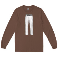 Chestnut baseball uniform pant fa element Long Sleeve Tee - FaDigitalArtStudio