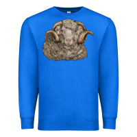 True Royal merino wool sheep head Premium Sweatshirt - LillyAllenDesigns