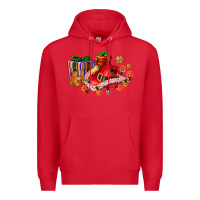 Cowgirl Hat With Gifts And Cookies Premium Hoodie | Teevron