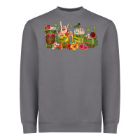 Storm floral hustler coffee cups Heavyweight Sweatshirt - texasbilliewilder