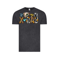 Vintage Black x ray Vintage Tee - Zillion Design Studio