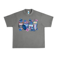 Tornado stitch coffee cups Urban Heavy Tee - Zillion Design Studio