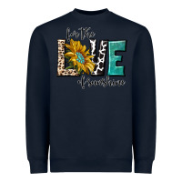 Navy for the love of sunshine Heavyweight Sweatshirt - texasbilliewilder