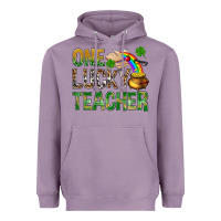 Lavender one lucky teacher st patricks Heavyweight Hoodie - NancyCooperArtShop
