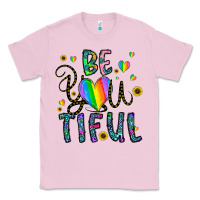 Bubblegum Pink be you tiful Classic Tee - CowhideDigitalArt