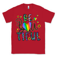 Red be you tiful Classic Tee - CowhideDigitalArt